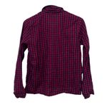 Madewell Red Black Gingham Long Sleeve Pajama Top Sz S Photo 4