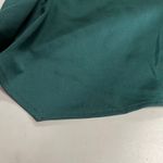 Green Midi Dress Ruched Cocktail Party Career Elegant Women's Medium SEE DESCRIP Photo 4