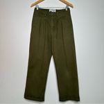 L.F. MARKEY Olive Green Classic Slacks Pants Size 6 Photo 2