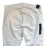 J.Crew  White Mid Rise Flare Crop Jeans Raw Hem Plus size 35 NEW Tags Preppy Photo 9