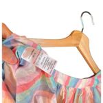 Ophelia & Indigo Edie Top Rainbow Stripe Pink Size M Photo 6