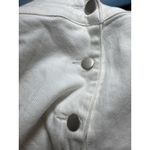 Agnes Orinda Overalls Dress Sleeveless Casual White Denim Skirt 4X Photo 7