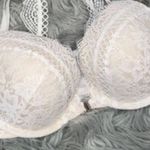 Victoria's Secret Victoria’s Secret VINTAGE Dream Angels Push-up Ivory Lace Bra Photo 5