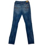 American Eagle WOMEN'S 𝅺 skinny super stretch ripped jeans Photo 4
