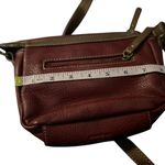 BOC Vintage Burgundy Shoulder Bag Women’s Pebbled Leather Casual Red Photo 5