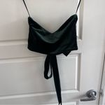 Elegant Dark Green Velvet Women's Mini Bag Size XS Photo 3