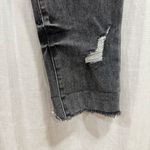 Velvet by Flying Monkey Cement High Rise Skinny Distressed Ripped Black Gray Size 32 Photo 4