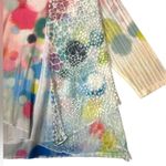 Ali Miles Burnout Printed 3/4 Sleeve Hi Photo 1