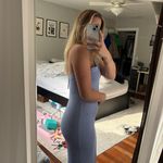 SheIn Blue Dress Photo 2