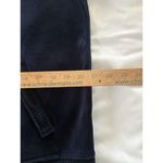 Lauren Ralph Lauren Jacket Womens Large Dark Blue Hooded Velour Velvet Full Zip Photo 10