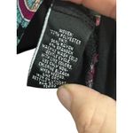 Nicole Miller  Size small Multicolor Paisley Sleeveless Womens Hi‎ Low Tank Top Photo 4