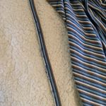 J.Crew  Blue & Green Striped Surplice Wrap Blouse Shirt Top Photo 3