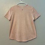 Lululemon love crew summit wash t-shirt in smoky topaz pink size 8 Photo 12