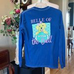 Blue Long Sleeve Shirt with Puppy Dog Photo 1