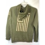 Under Armour mens Long Sleeve Freedom Graphic Pullover Hoodie Green Size S Photo 6