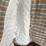 Eddie Bauer EUC  Peninsula Shirt Jacket Butterscotch Plaid Medium Retail $159.00 Photo 12