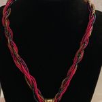 Women’s Bohemian Style Necklaces Red Photo 2