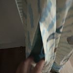 NWOT Alemais Blue and Cream Shell Print Dress Size 6 Photo 8