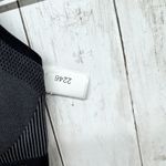 Puma Top Women Size XS Gray Black Halterback Performance Sports Bra Athletic Photo 1