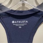 Athleta  Racerback Tank Top Workout Athletic Gym Navy Blue Women’s Size XS Photo 3