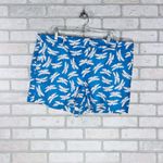 Loft NWT Riviera Shorts in Blue Butterfly Print Size 18 Photo 4