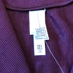 Wynne Layers NWOT Women's Deep Purple Knit Cardigan Photo 1