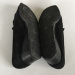 Stuart Weitzman  Suede‎ Tassel Loafer Womens Sz 7.5M Shoes Perforated Wedg… Photo 5