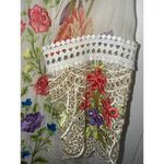 Pashmina Kaftan Embroidered Floral Dress Photo 2