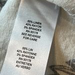 T Tahari TAHARI Linen Blend Sleeveless Shirt Dress Size 12 Photo 11