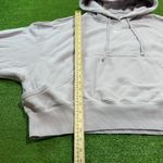 Nike Vintage Y2k Hoodie Women SM Oversized Baggy Fit Cropped Center Swoosh Pink Photo 4