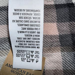 American Eagle Outfitters Scarf Black White Plaid Oversized Acrylic Scarf NWT Photo 4