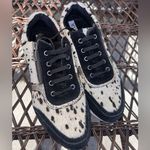 Myra Bag Rush Sneakers Fur Leather Shoes Size 7 Photo 0