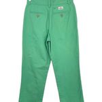 Vineyard Vines Womens Classic Green Flat Front Mid Rise Ankle Fit Khaki Pants 28 Photo 7