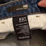 Kut From The Kloth  Jane High Rise Distressed Shorts Size 16 Photo 4