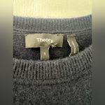 Theory Crewneck Navy Blue Sweater (Size S) Photo 6