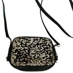 Michael Kors calf hair camera bag crossbody shoulder gold chain cheetah print Photo 0