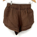 Chosen by tuchuzy | S | Shorts 3" Inseam Womens Brown Pull On Luxury Photo 0