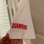 Diamond Supply Co. White T-shirt with a diamond on the back Photo 3