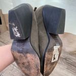 Eileen Fisher  Peer-Su Shadow‎ Taupe Suede Ankle Booties Boots size 9.5 Photo 4