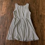 Merona  Black & White Striped Skater Dress Photo 6