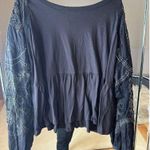 Free People : Boho Embroidered Penny Babydoll Tee Photo 3