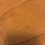 Grace Cashmere Women's Brown Sweatshirt 100% puré cashmere Orange Size M Photo 5