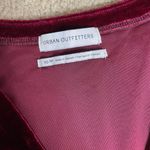 Urban Outfitters Front clasp Babydoll Velvet Top Photo 2