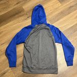 Under Armour IMG academy fleece lined hoodie -  gray with blue size small Photo 6