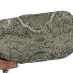 Vintage Evening Silver Beaded Crossbody Formal Bag Tassel Purse Photo 7