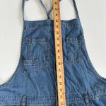 Torrid NWT 5 Inch Lightweight Denim Shortalls Sz 18 Blue Summer Cute Festival Photo 1