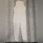 Sleeveless White Jumpsuit Size 2X Photo 6