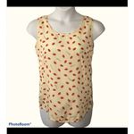 Red Hot Lips "PASSION" Cami Sleeveless Blouse – XL – Whimsical & Feminine Photo 2