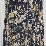 Philosophy  grey flower print skirt in medium Photo 2