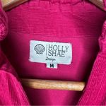 Holly Shae Design Pink Corduroy Stella Mini Dress Bell Sleeve Size Medium Photo 3